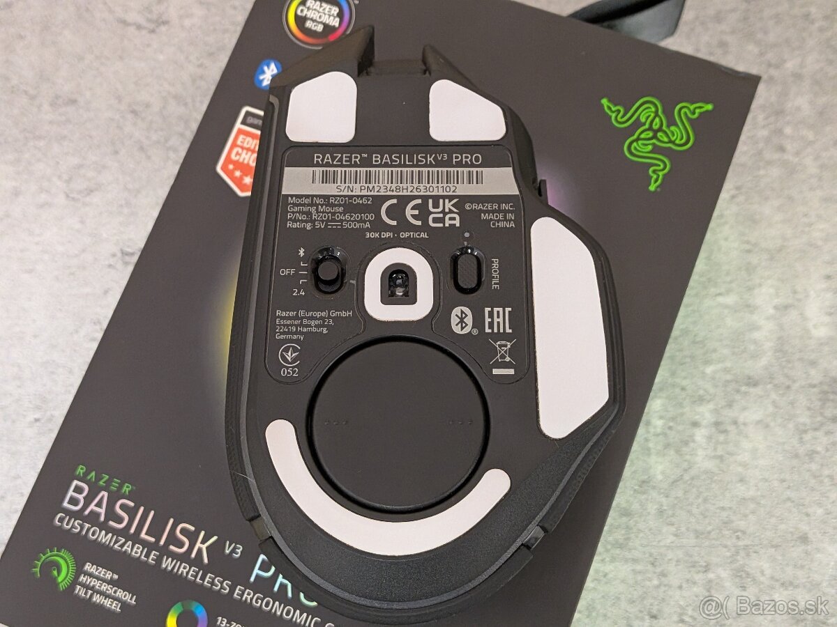 Herná myš Razer Basilisk V3 Pro – Black - 7
