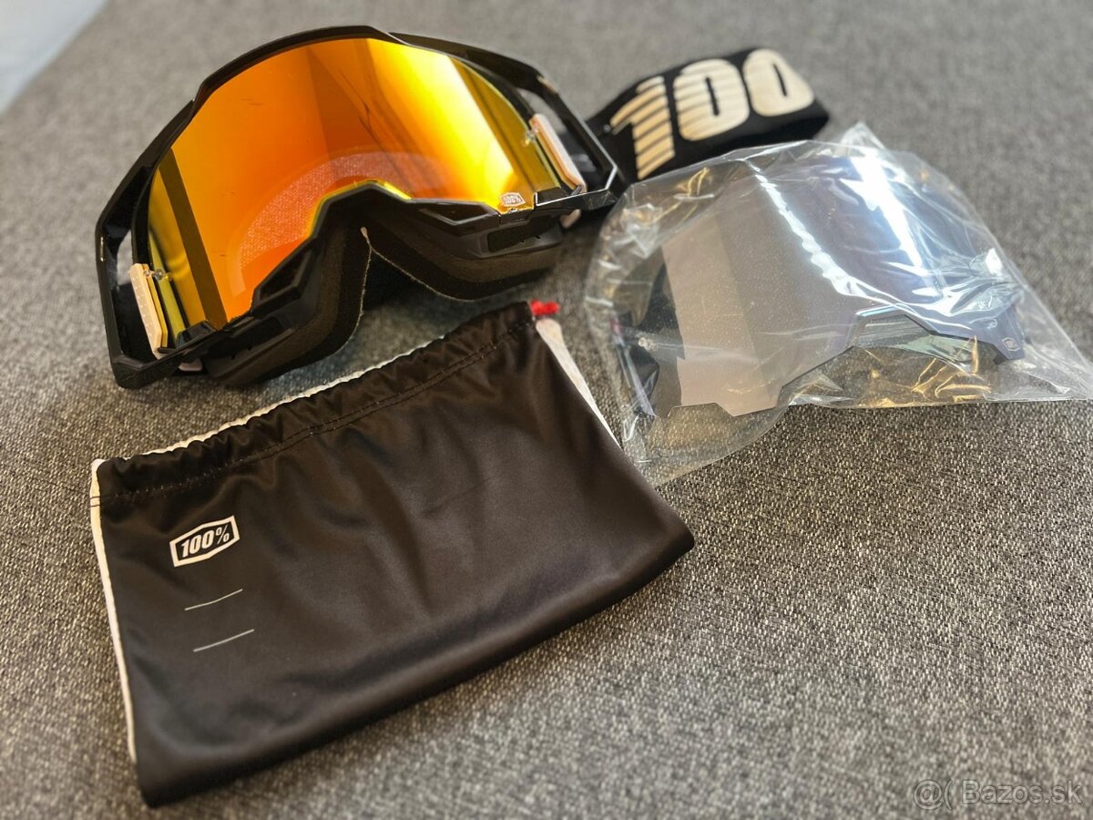 Airoh aviator 2.2 styling red matt + okuliare + výstroj - 7