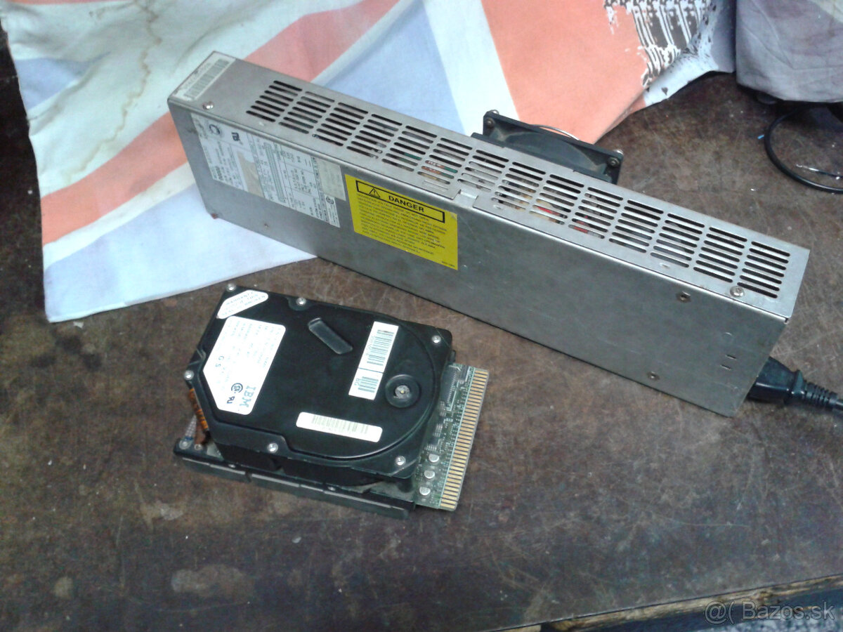 Zdroj + HDD z IBM 386 - 7