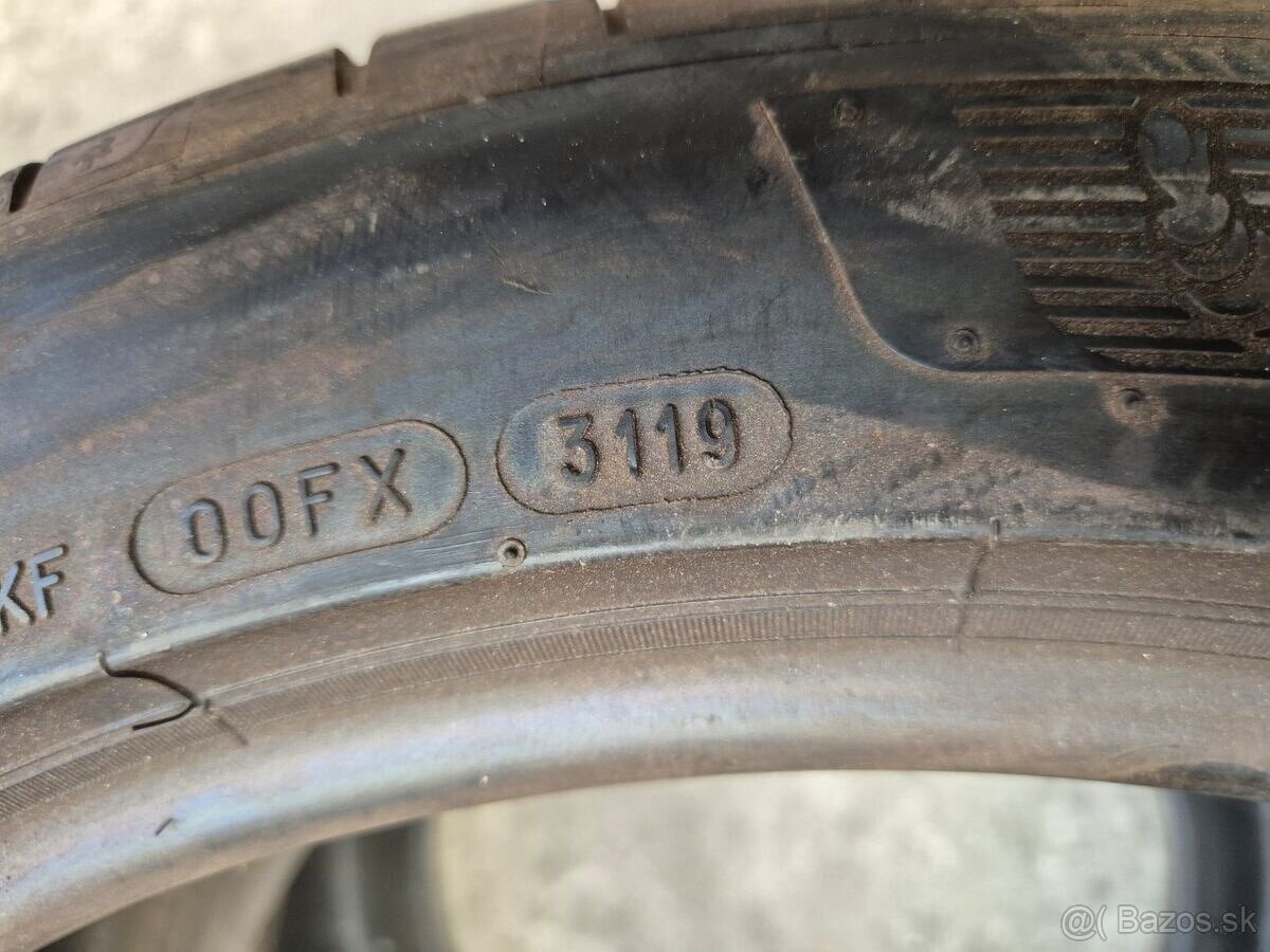 295/35 r19 letné 2 ks MICHELIN dezén 6 mm DOT2019 - 7