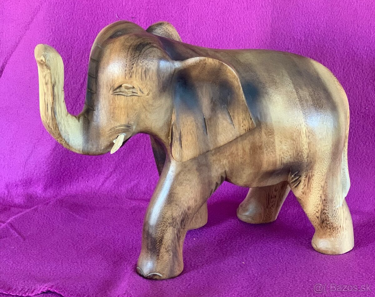 Slon z exotického dreva - 7