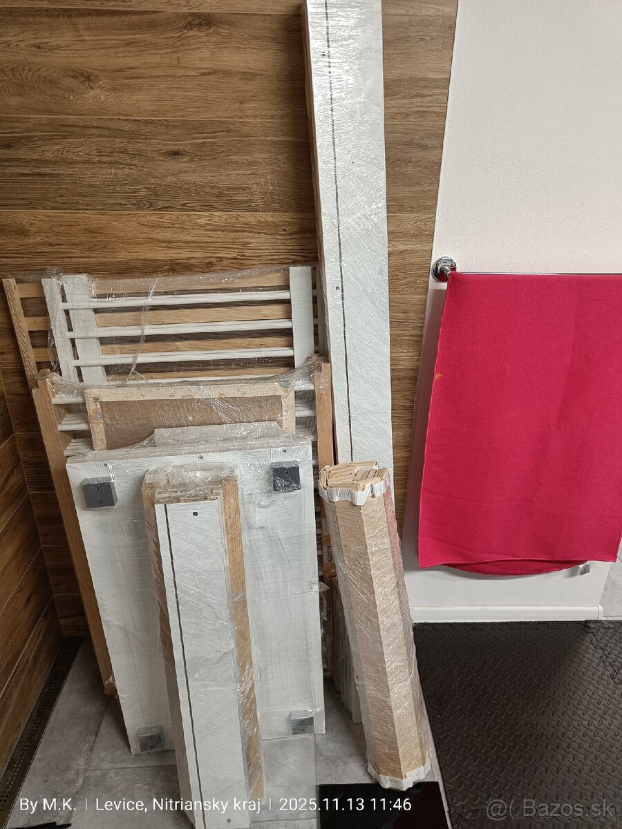 Rastúca detská postieľka + matrace - 7