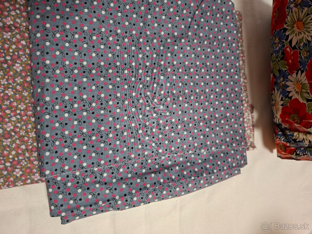 Kvalitné látky na šitie 12 ks - 7