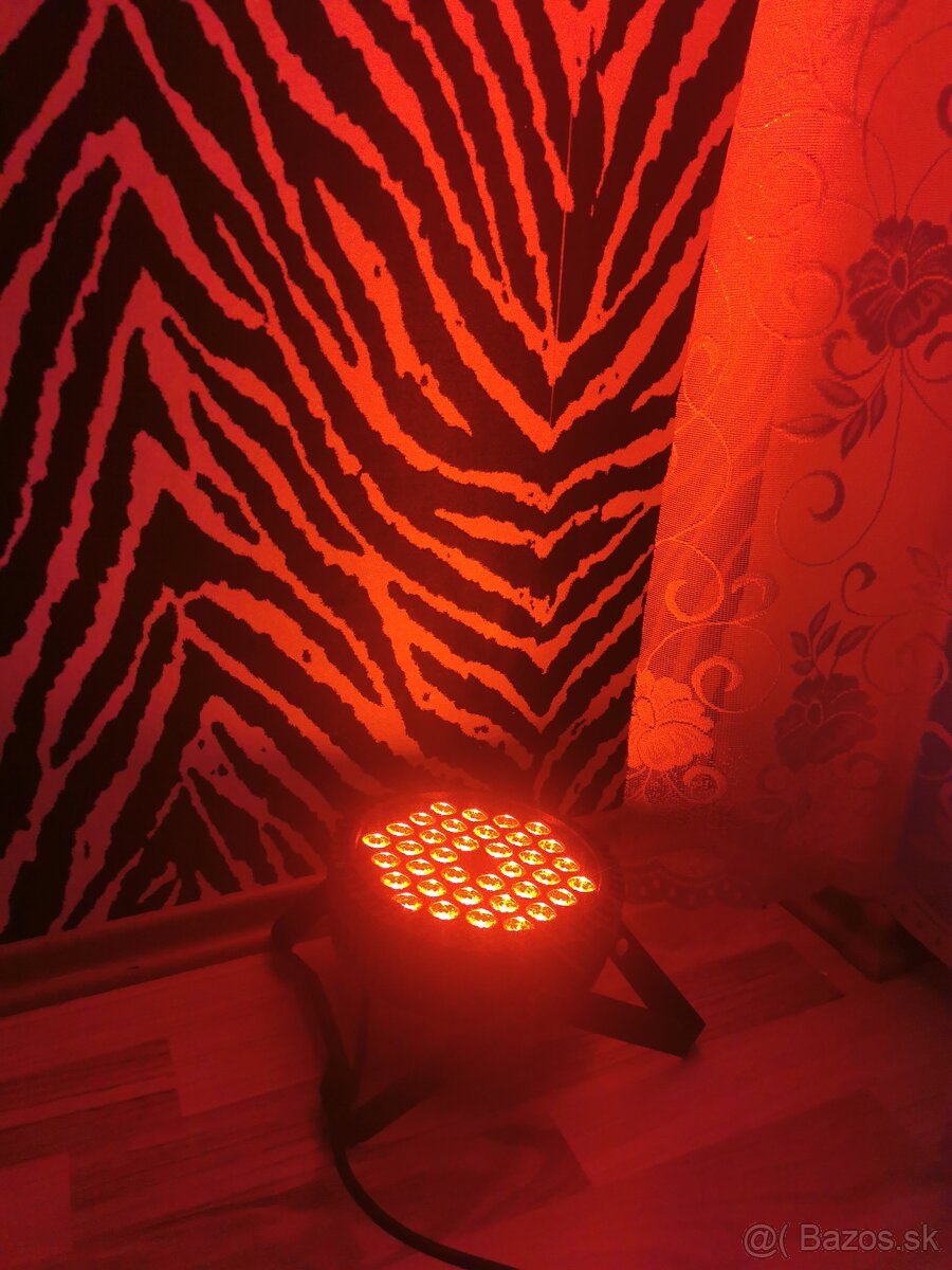 Led par reflektory RGB 60x3W dmx - 7