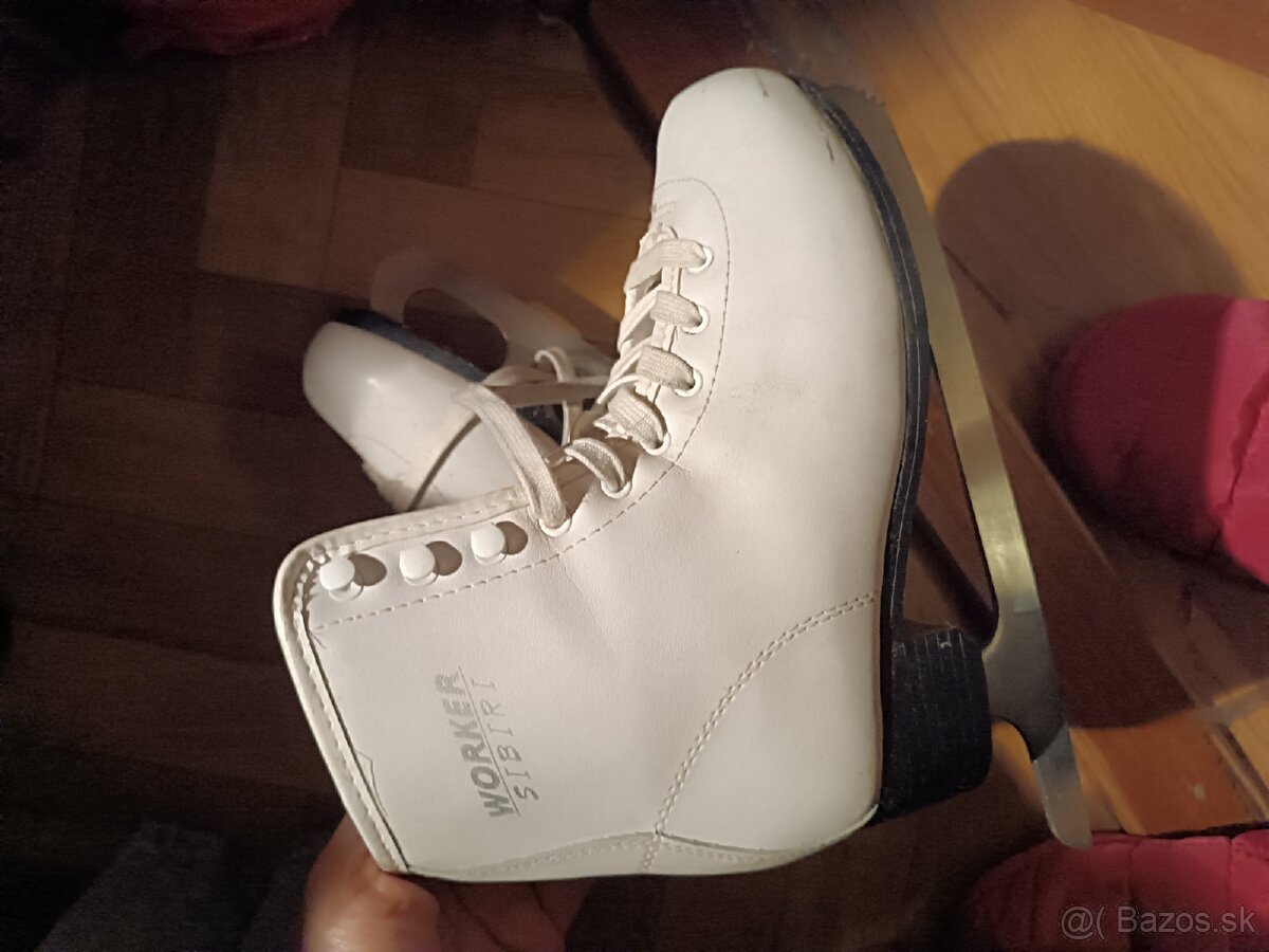 Detské lyže, lyžiarky, korcule na lad, prilba - 7