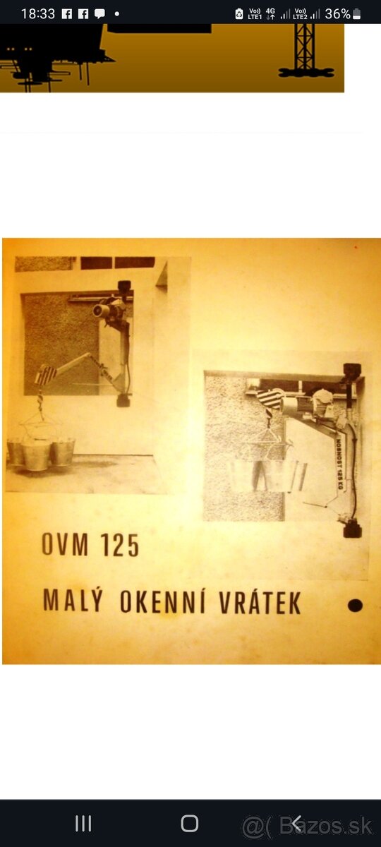 Stavebný výťah nosnosť 125kg - 7