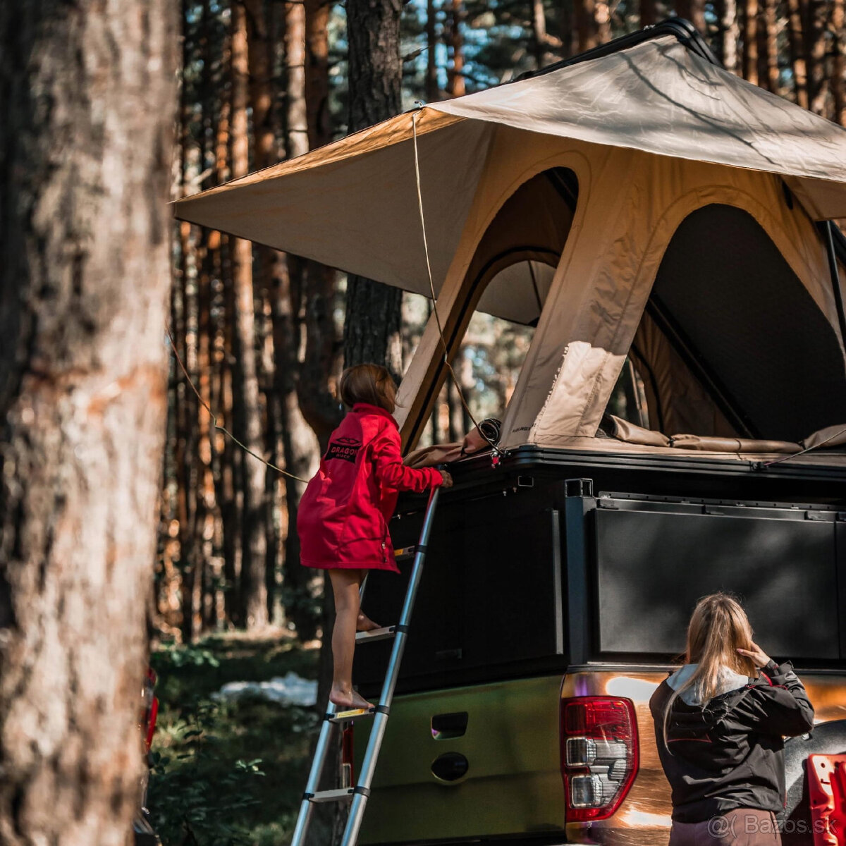 Strešný stan ALU DRAGON WINCH 215cmx127cm - 7