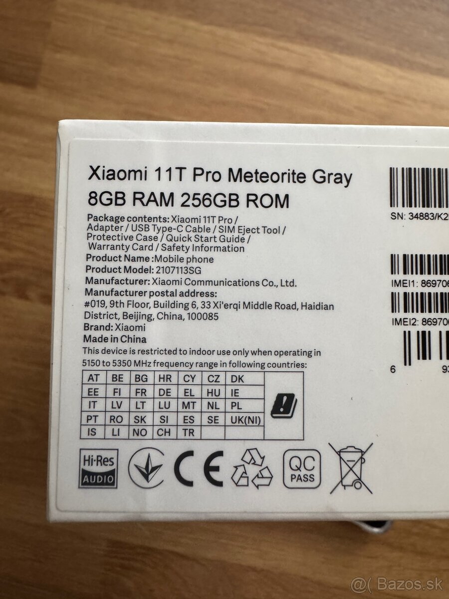 Predám xiaomi 11T pro - 7