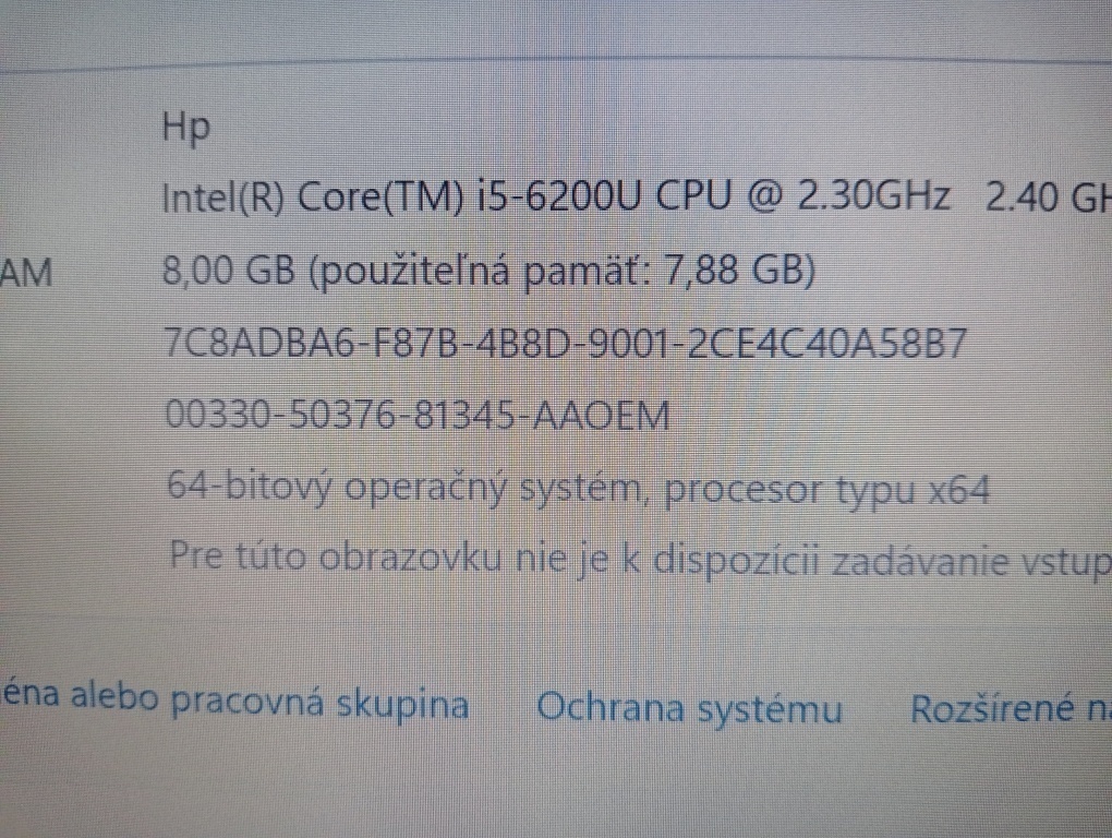 HP elitebook 840 G3 / 8gb ram / Intel core i5 / Windows 11- - 7