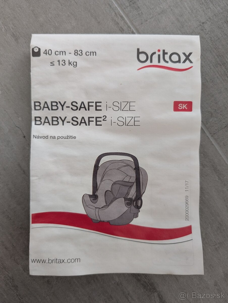 Autosedačka Britax Römer Baby-Safe 2 i-Size - 7