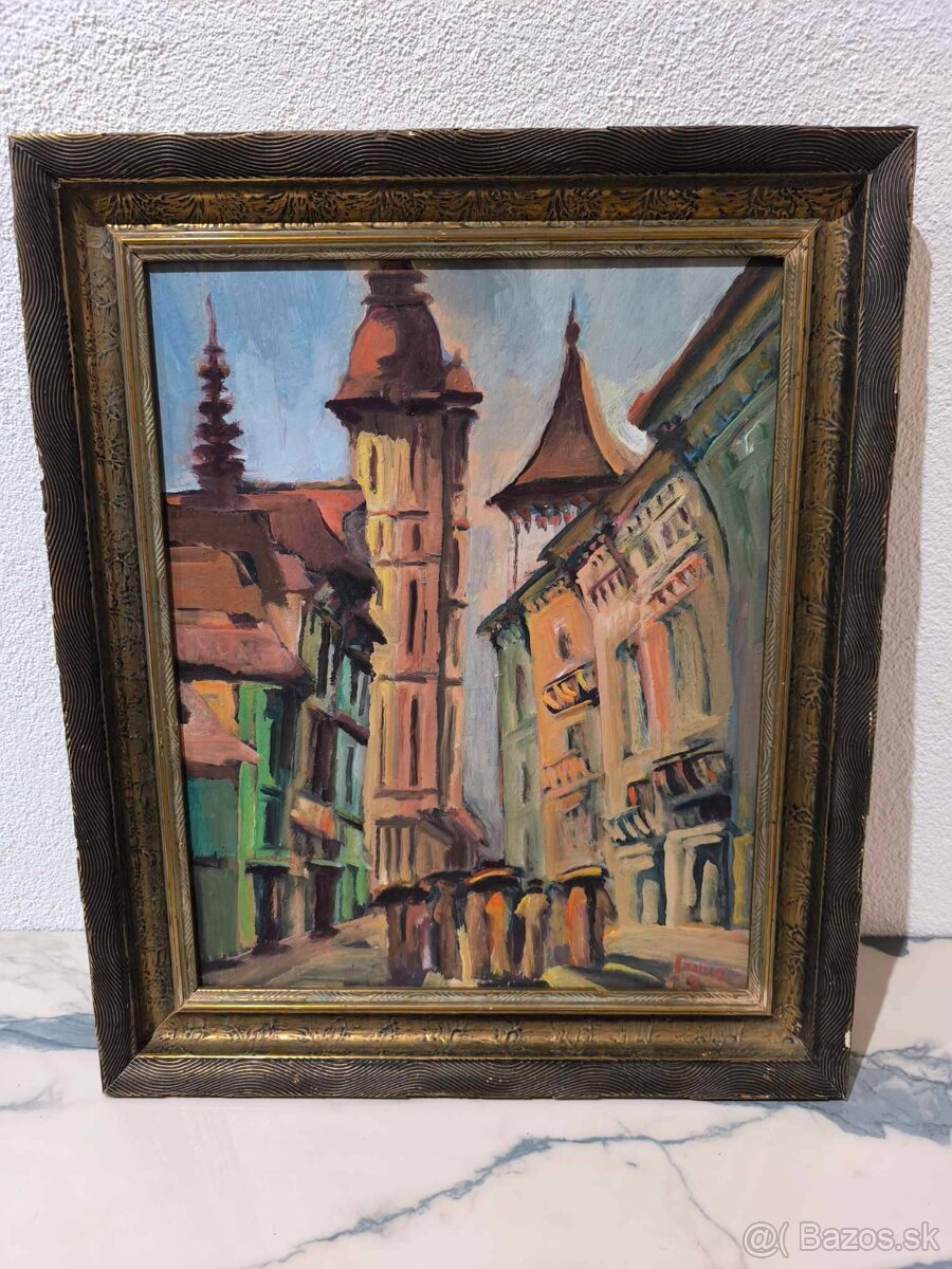 Jozef Orenčák - olejomaľba - 7