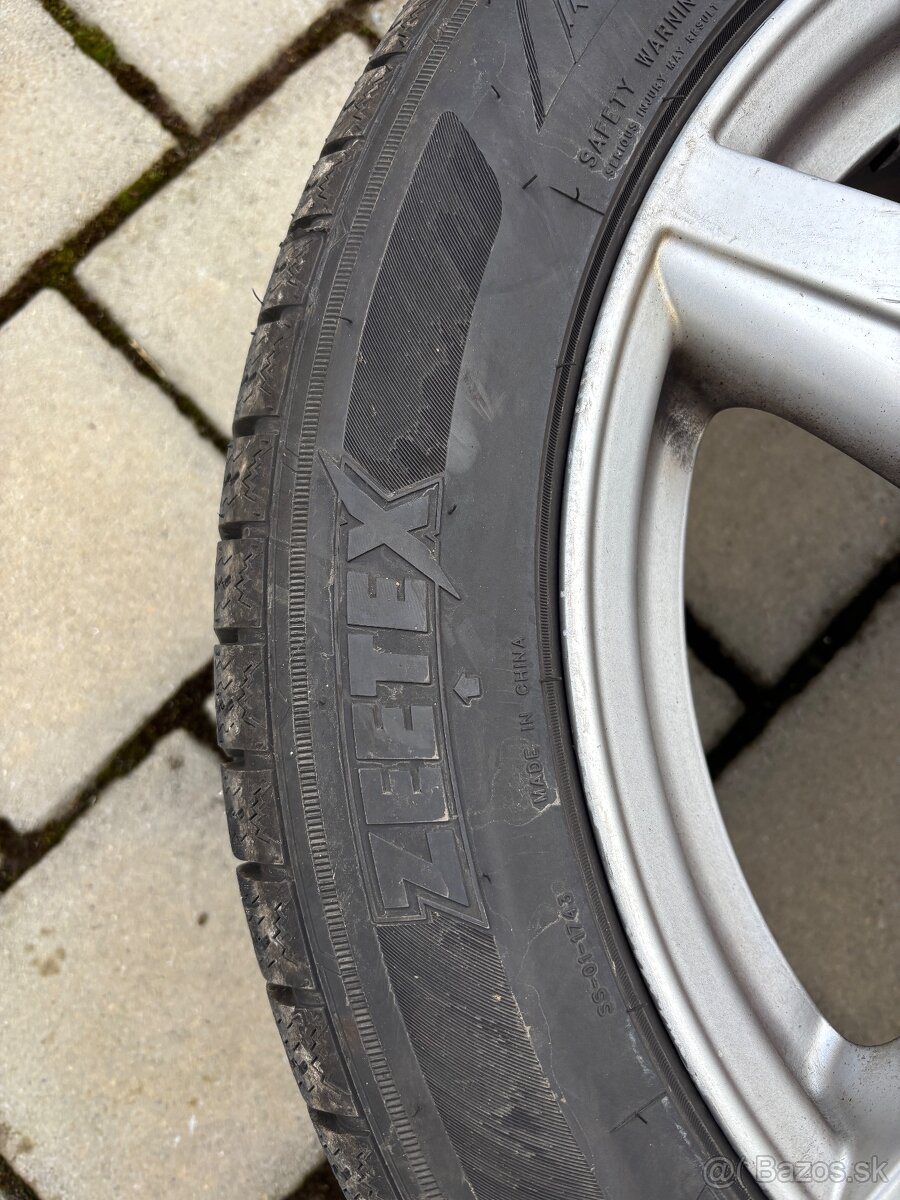 Zimná sada alu disky 5x112 r17-Nové pneu - 7
