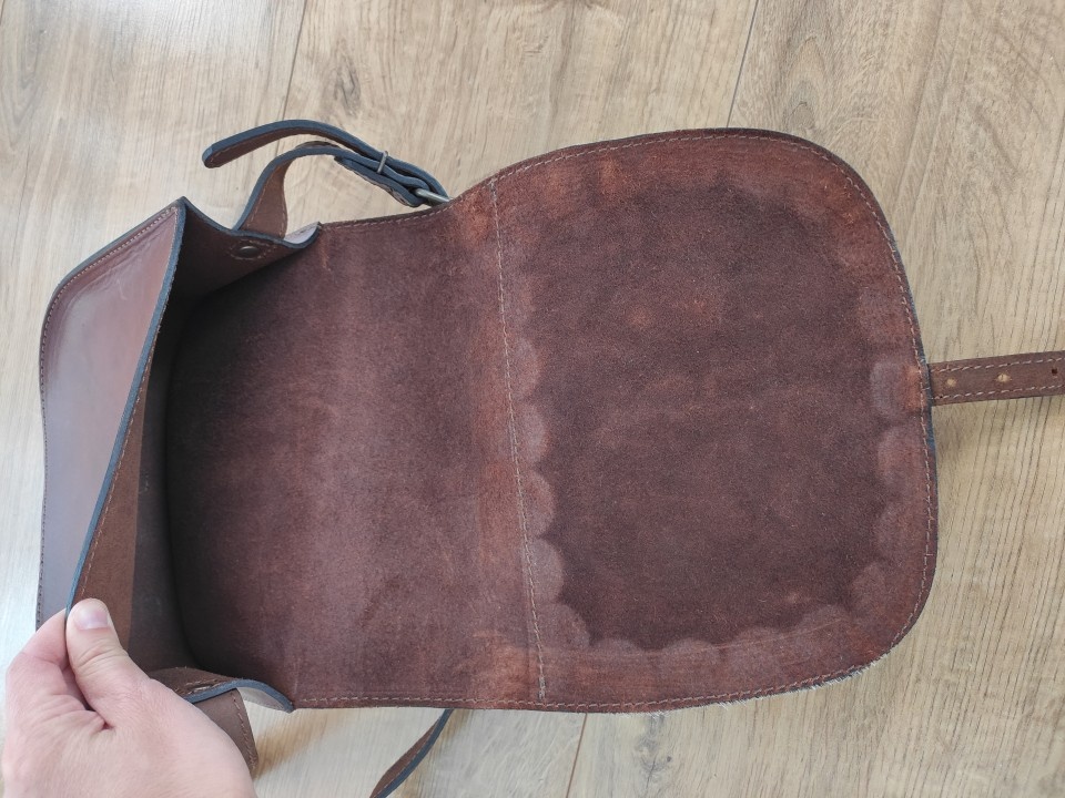 Kožená kabelka slovenská výroba - 7