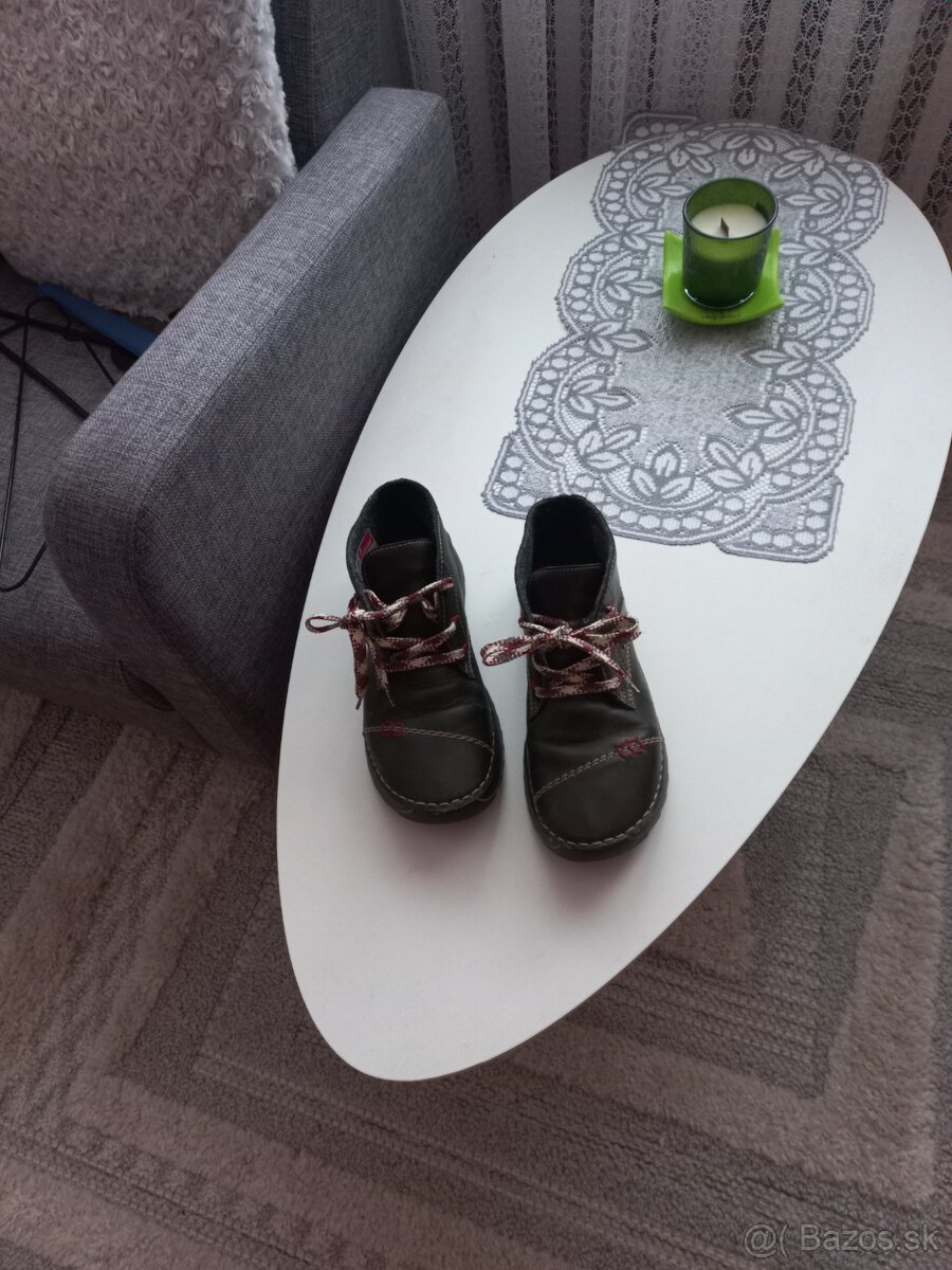 Damske RIEKERc38 topanky zelene khaki - 7