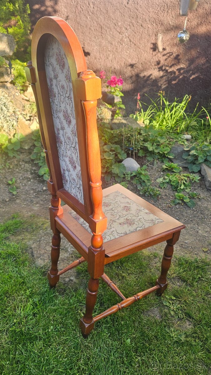 Retro drevené stoličky - 7