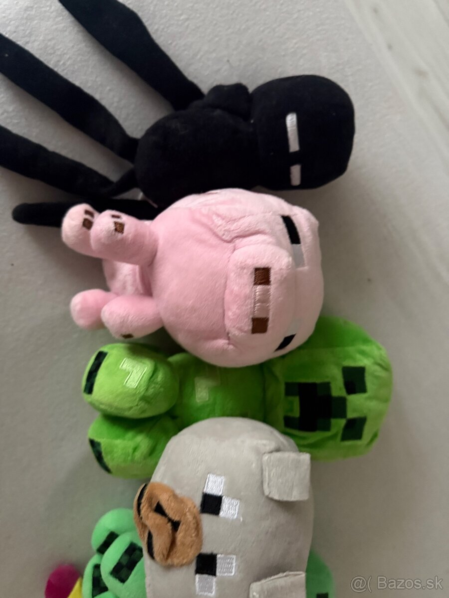 Predám plyšové postavičky minecraft - 7