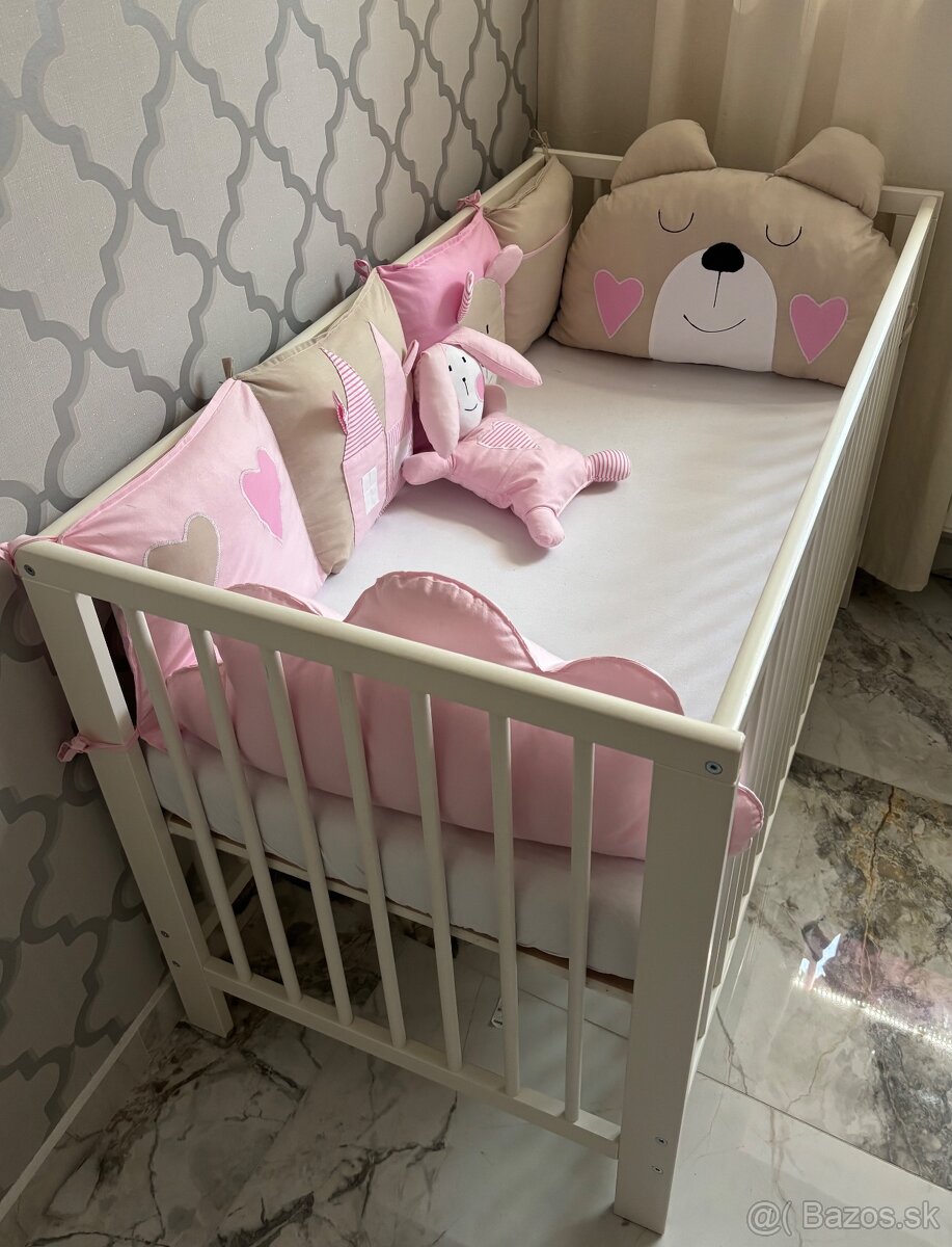 Bavlnený set do detskej postieľky - 7