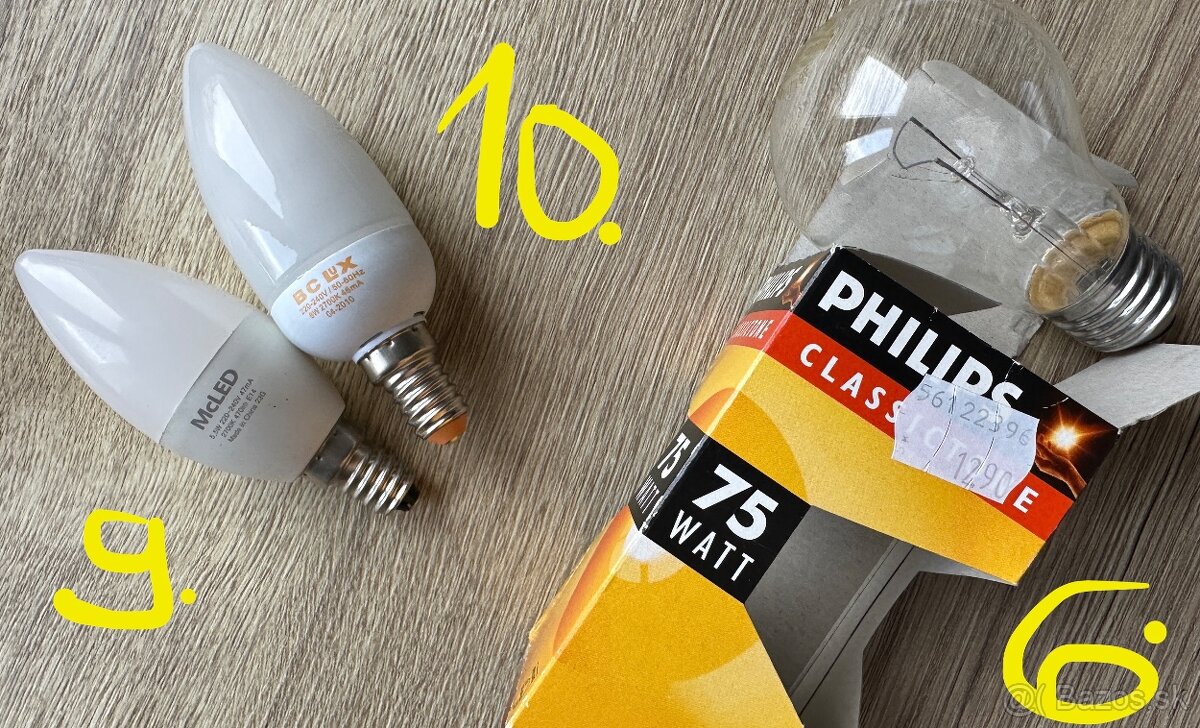 NOVÉ žiarovky a led-ky - 7
