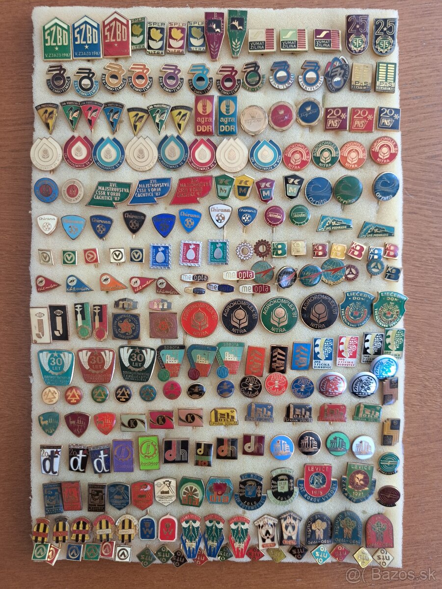 Predám odznaky 4 - 7