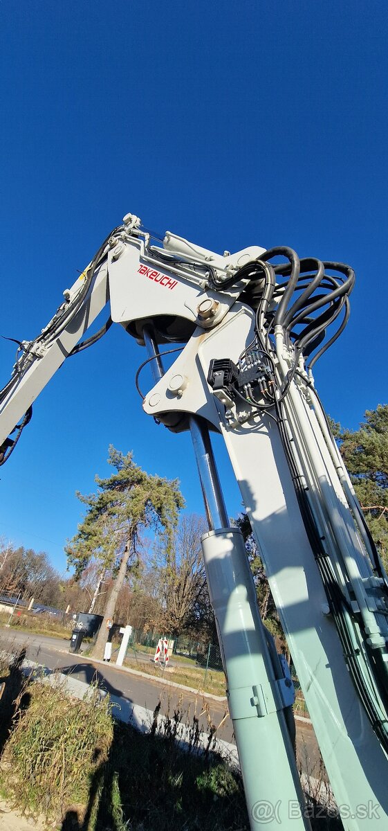 Pásové rýpadlo Takeuchi TB290-2, dvojitý výložník, ENGCON - 7