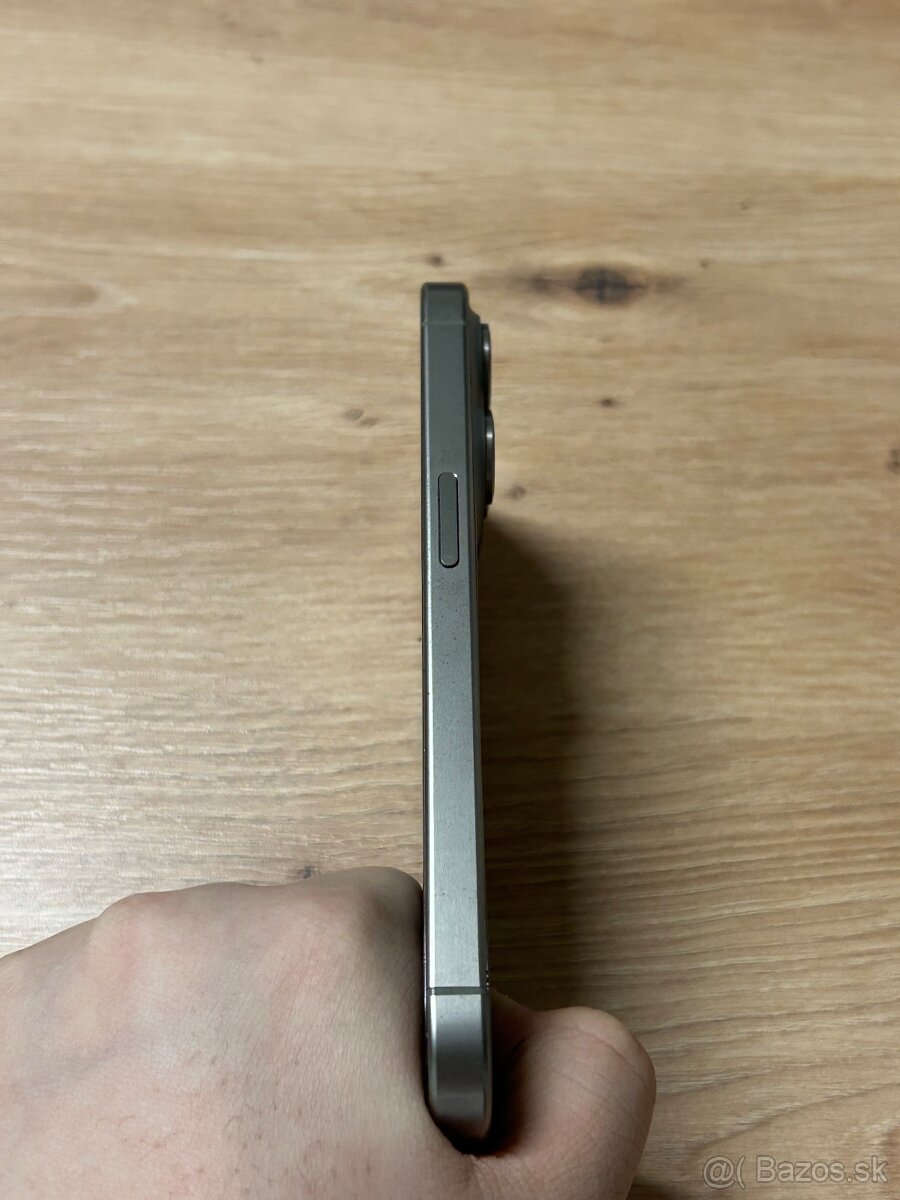 Predám Apple IPhone 15 PRO 128GB Natural Titanium - 7