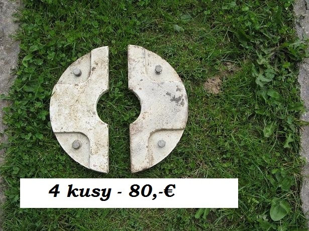 Závažie vnútorné a vonkajšie a polmesiace - POŠLEM - 7