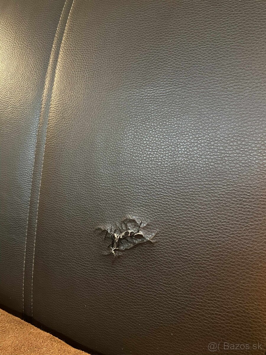 Koženná posteľ 140x200 - 7