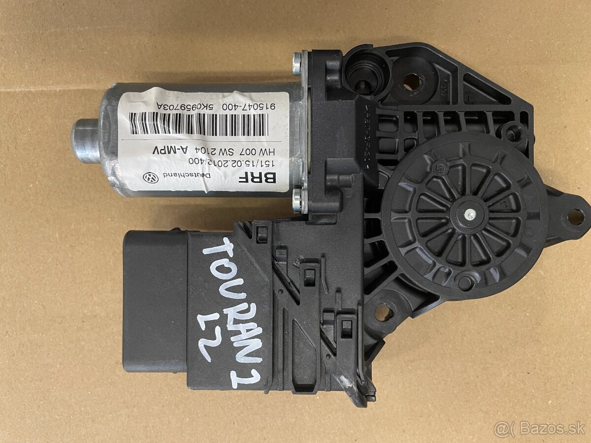 vw touran jednotka ovladanie pačky gateway motorček - 7