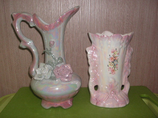 karafy, svietniky, poháre, džbán, vázy, koreničky - 7