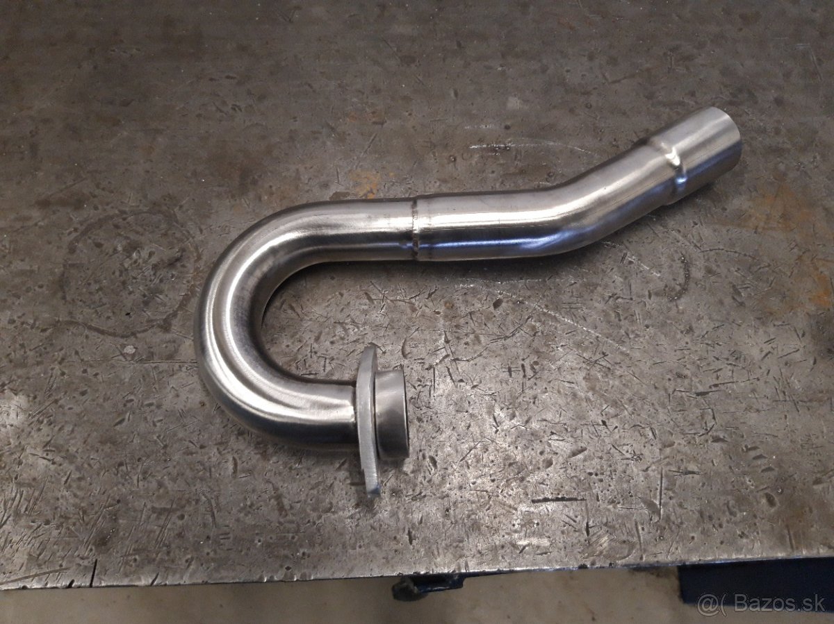 Oprava a vyroba koncovky vyfuku,zvaranie hlinika a titánu - 7