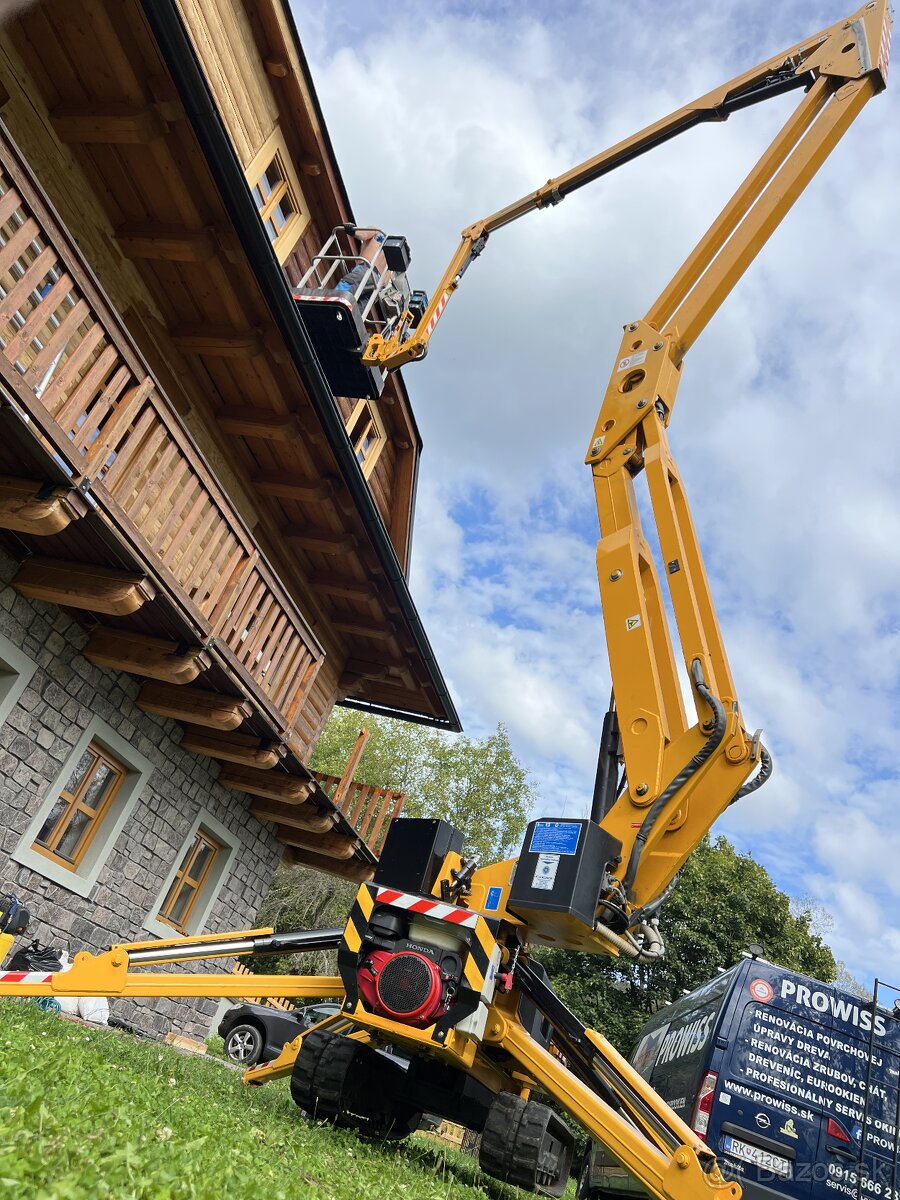 Pásová pracovná plošina. CTE TRACCESS 170 CS - 7