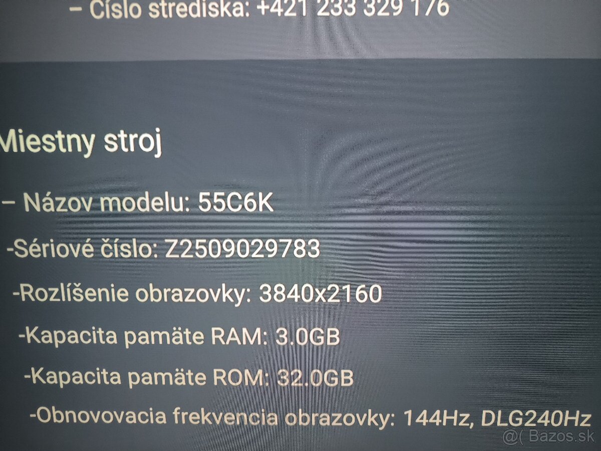 Predám Televízor TCL - 7