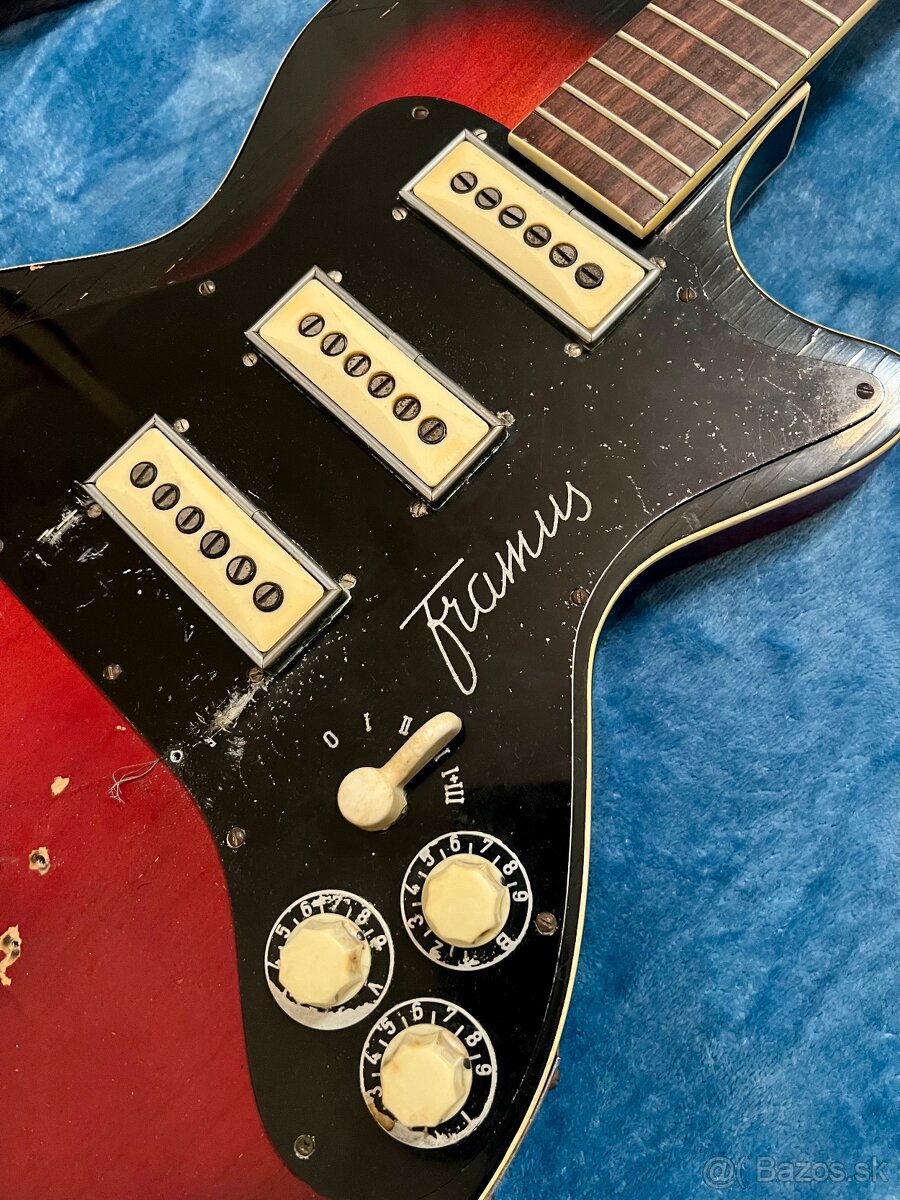Framus Hollywood 1961 Elektrická gitara - 7