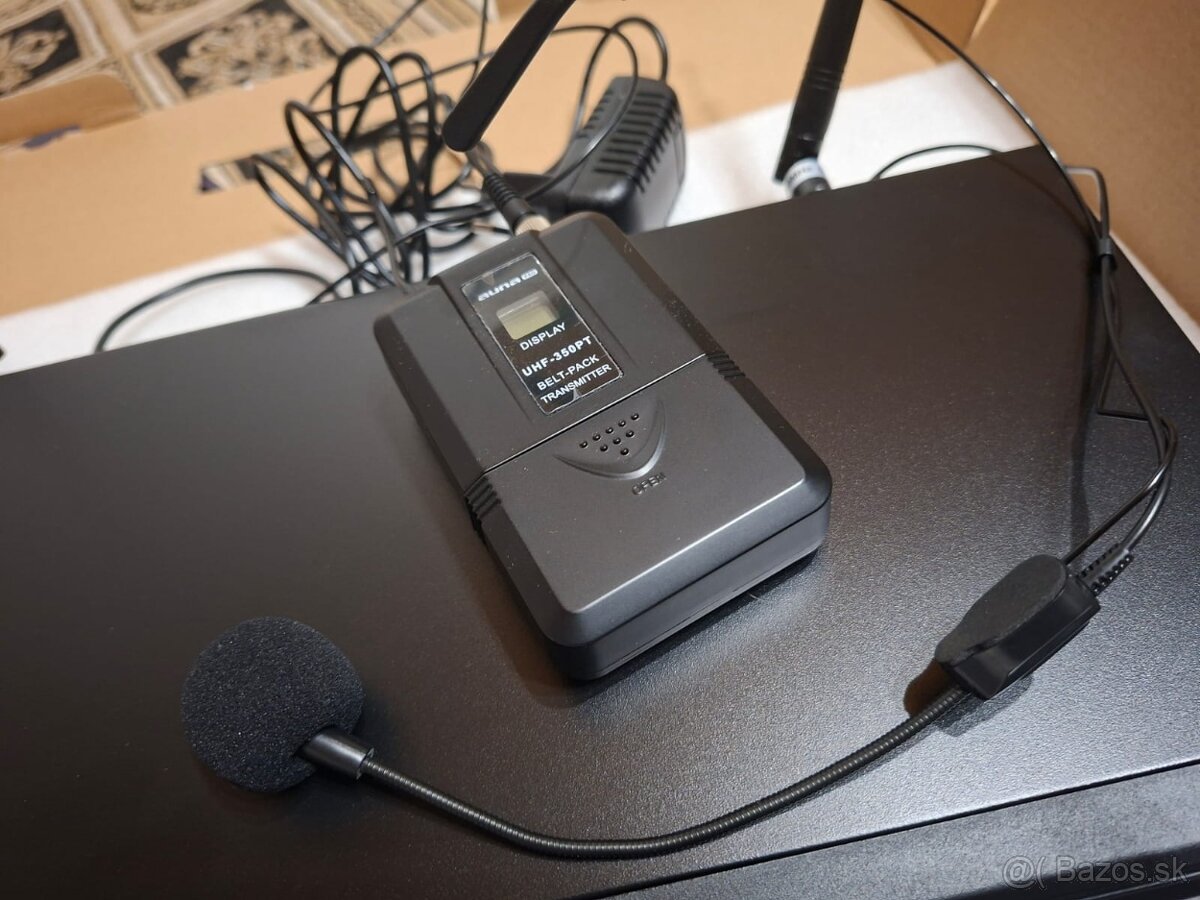 bezdrôtový mikrofónový set AUNA UHF-550 Quarterr2 (4-CH) - 7