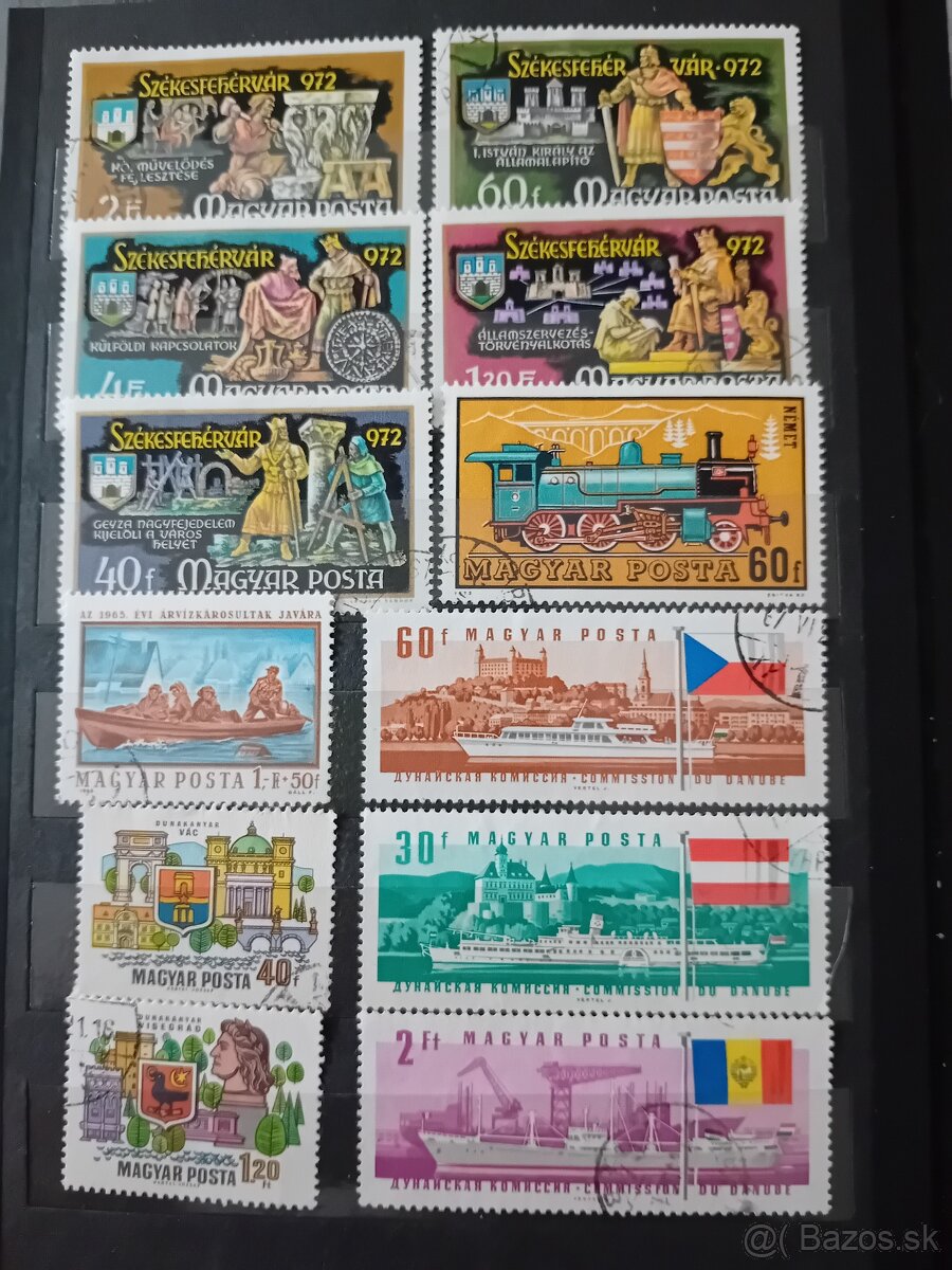 Známky Maďarsko v albume - 7