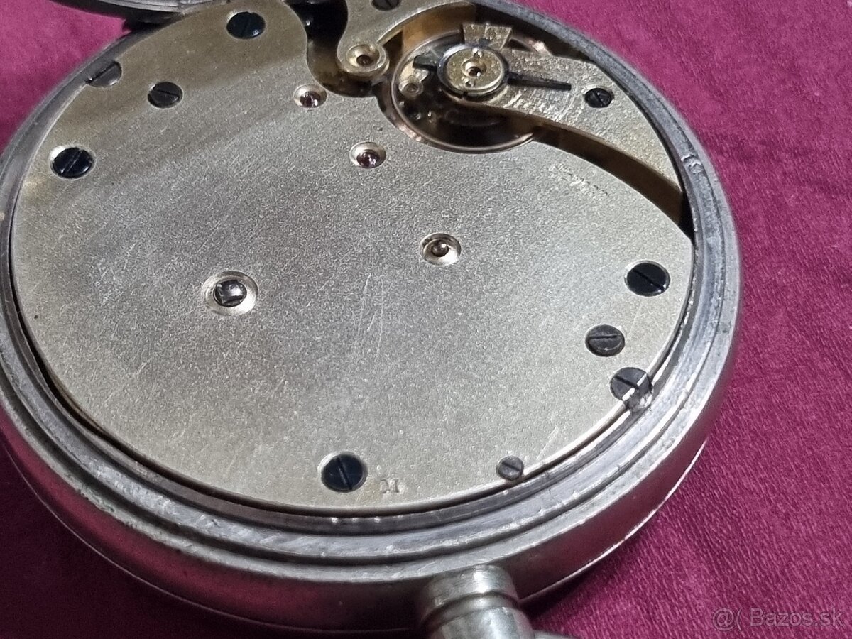 Veľké,8 dňové vreckové hodinky. - 7