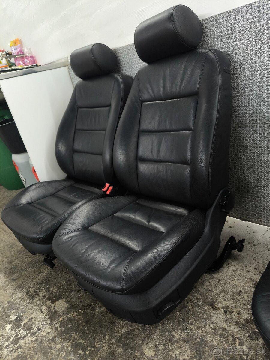 Kožené sedačky s výhrevom z Audi A6 C5 - 7