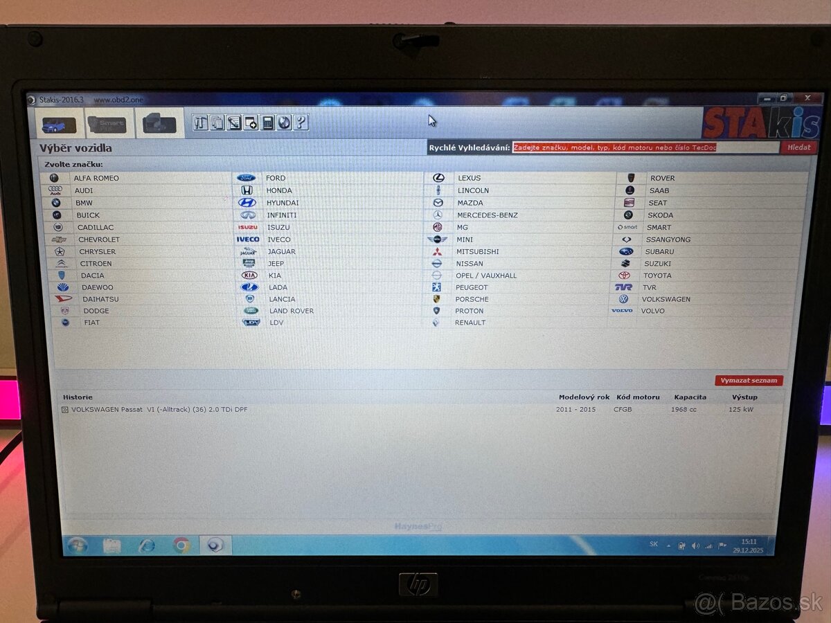 Malý šikovný notebook HP Compaq 2510p - 7