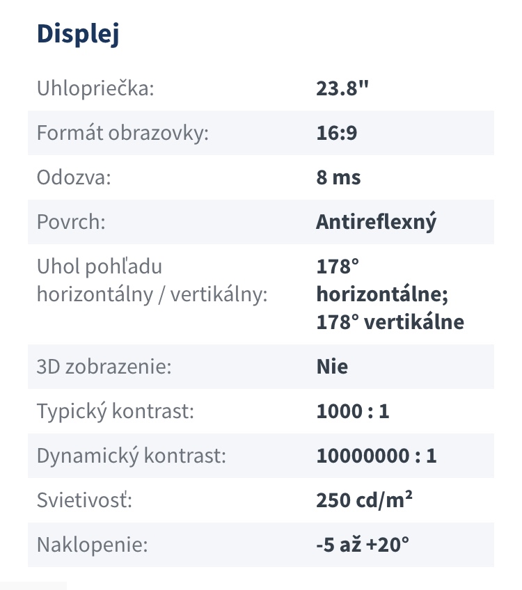 Monitor HP 24y - 23,8" - 7