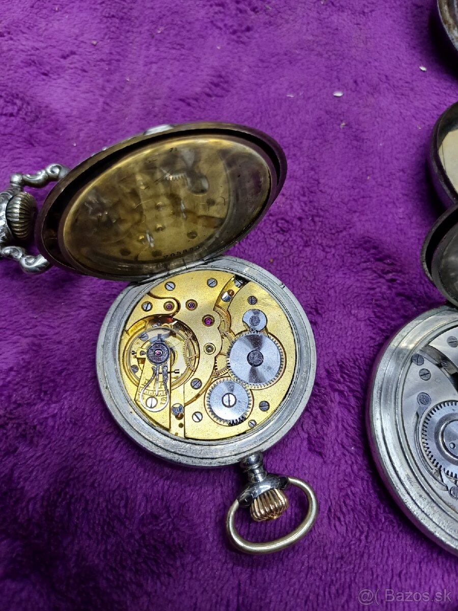 Predám starozitne vreckové hodinky - 7