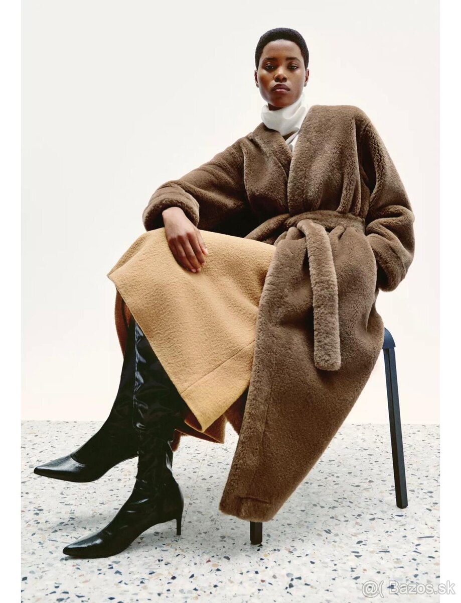 Dlhy kozuch Zara c. S - 7