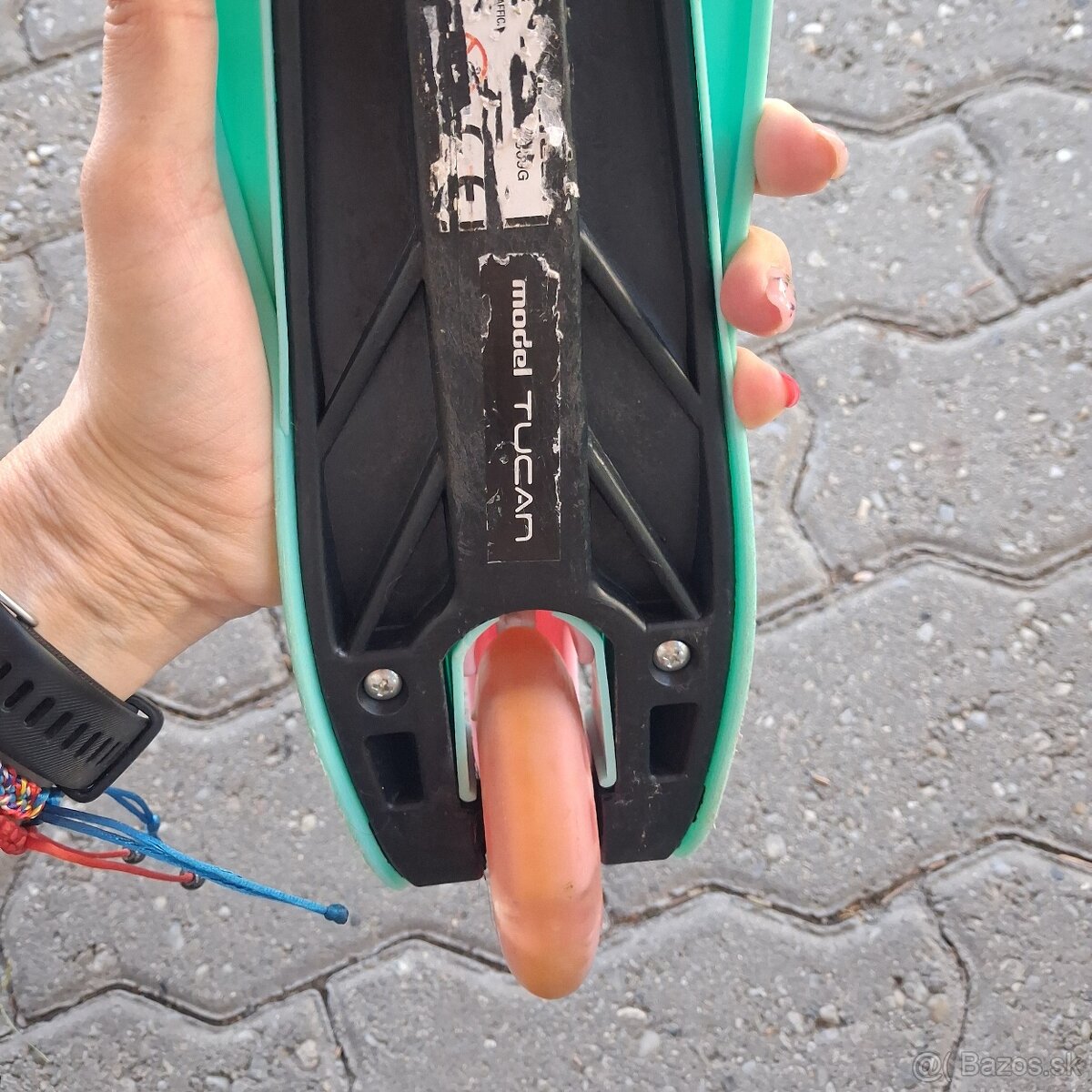 Detská kolobežka Meteor Tucan mint - 7