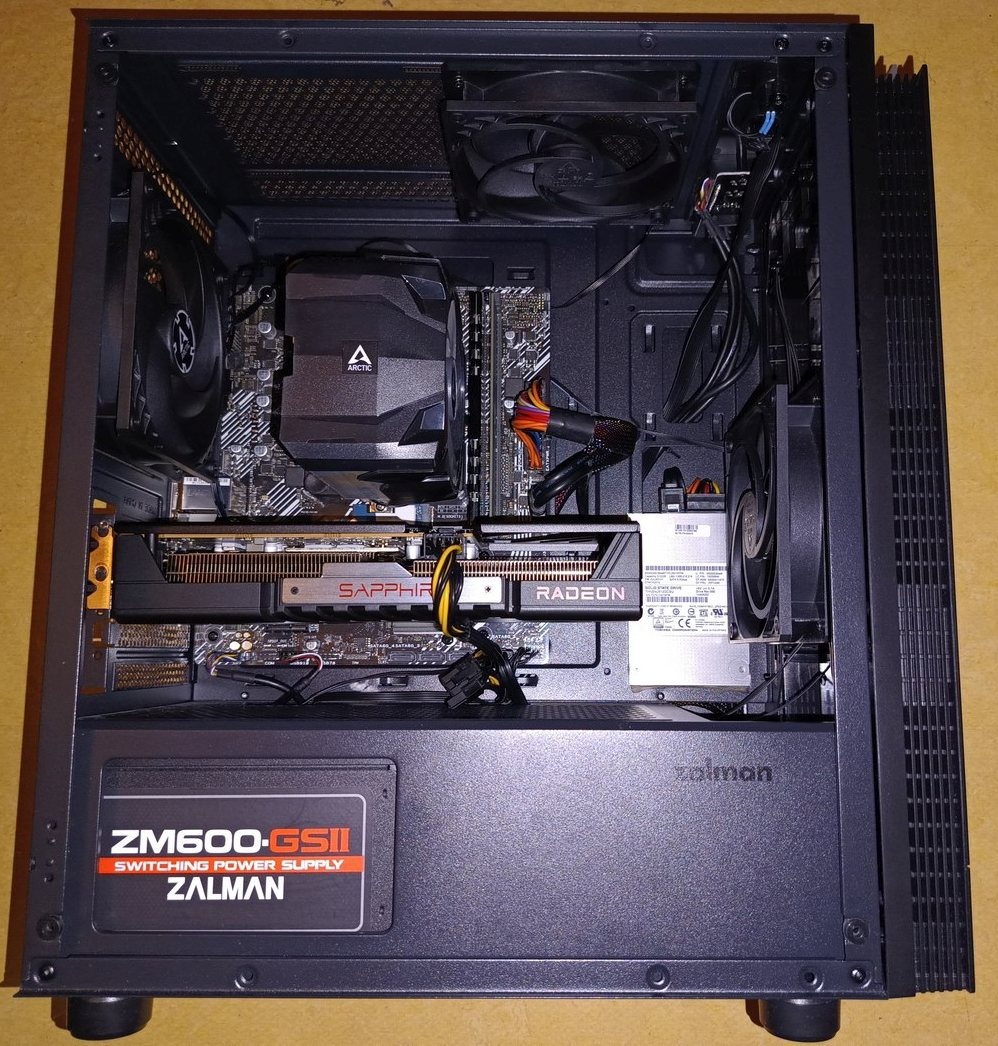 Predám kvalitný herný budget PC, tichý a výkonný. - 7