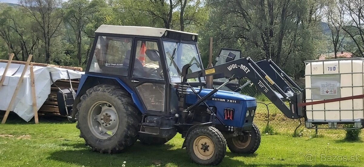 Zetor 7011 a čelný nakladač wol-met tur 2b - 7