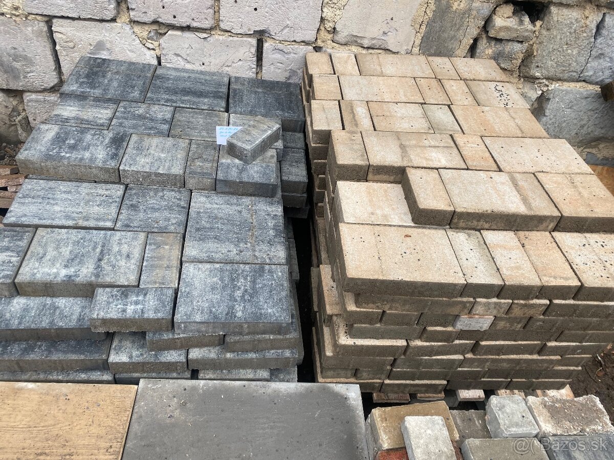 Zámková dlažba , okrasné tvárnice , betónové strešný - 7