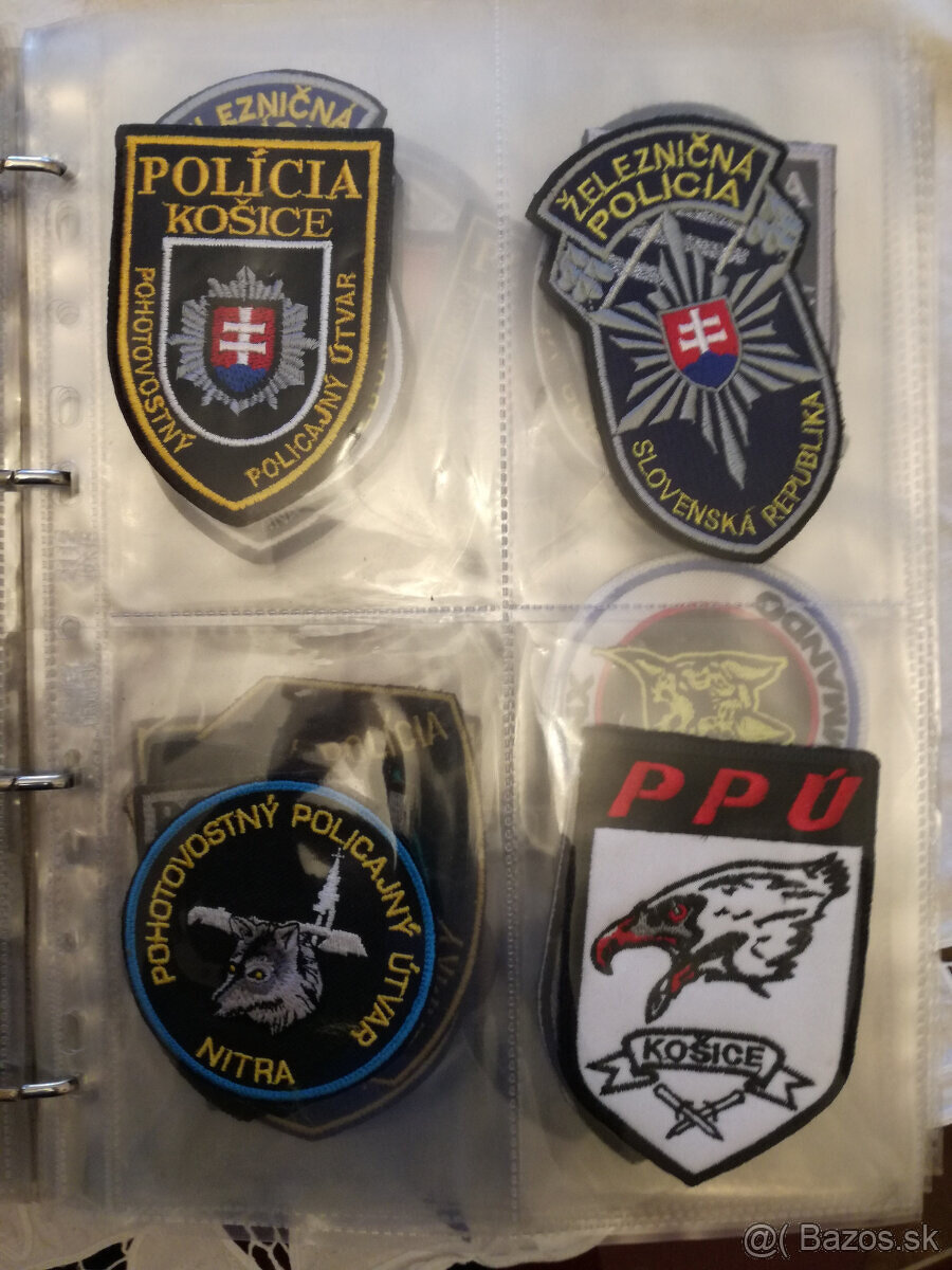 policajne našivky-vojenské a ine - 7