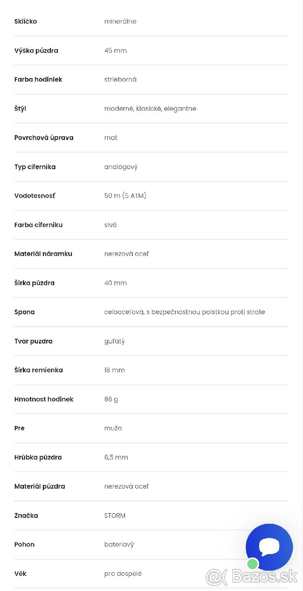 Panske hodinky Storm Moreno grey - 7