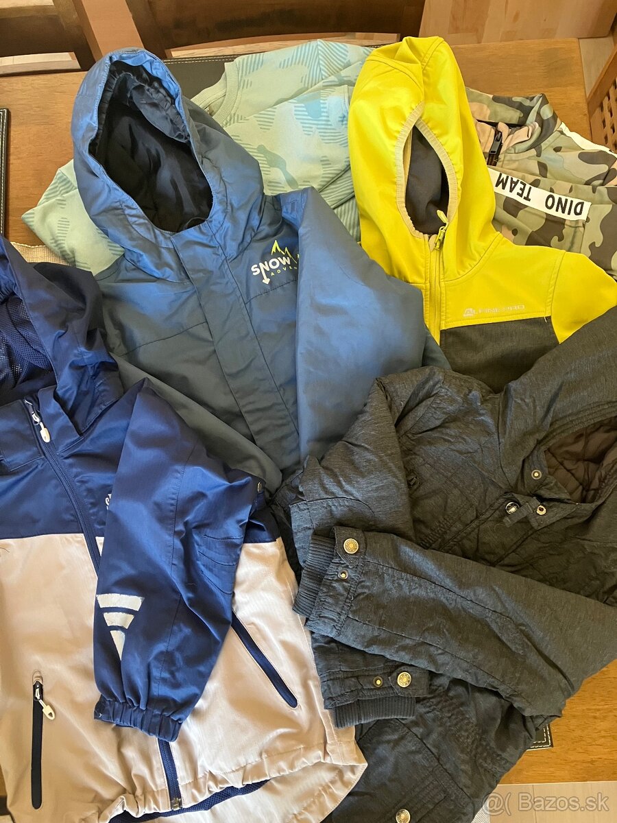 Detské chlapčenské bundy 5-7 rokov - 7