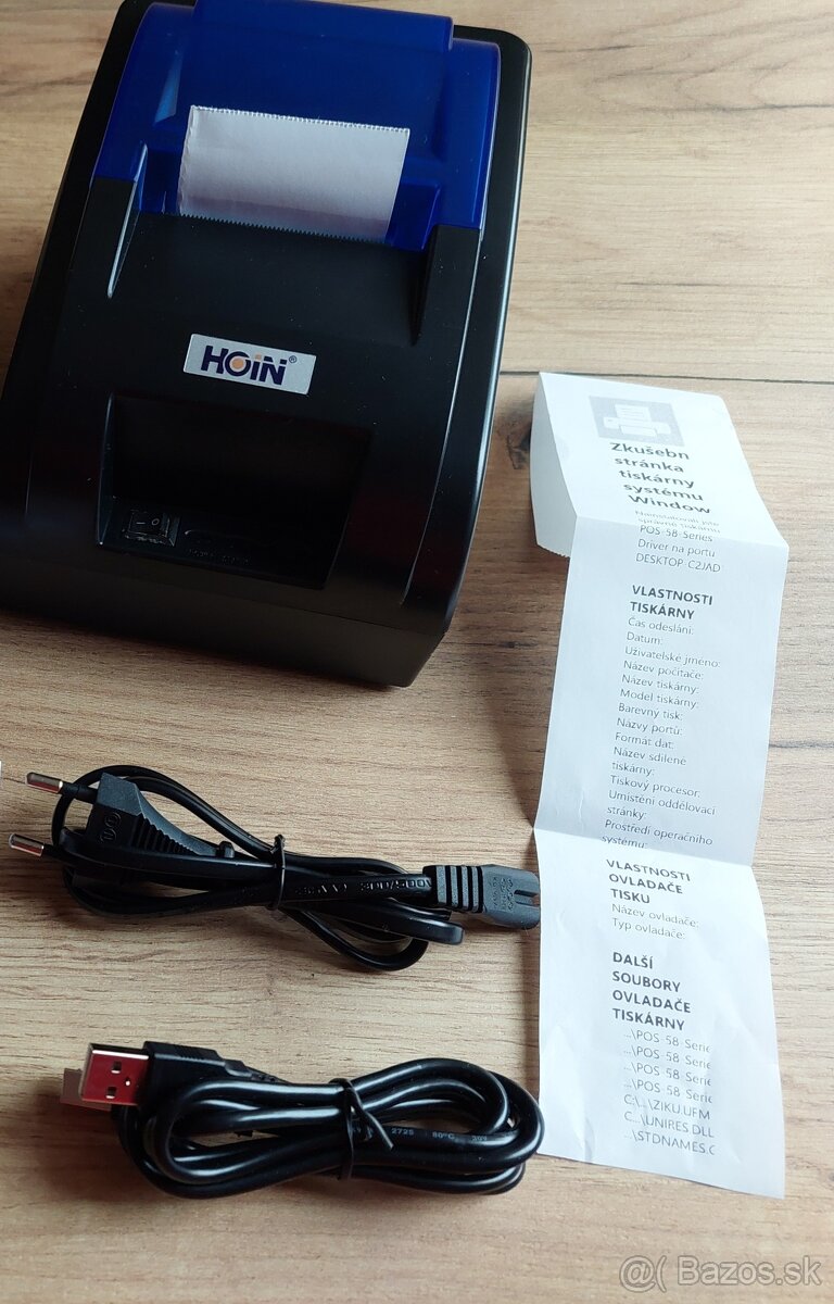 Bluetooth termo tlačiareň Hoin HOP-H58 - 7