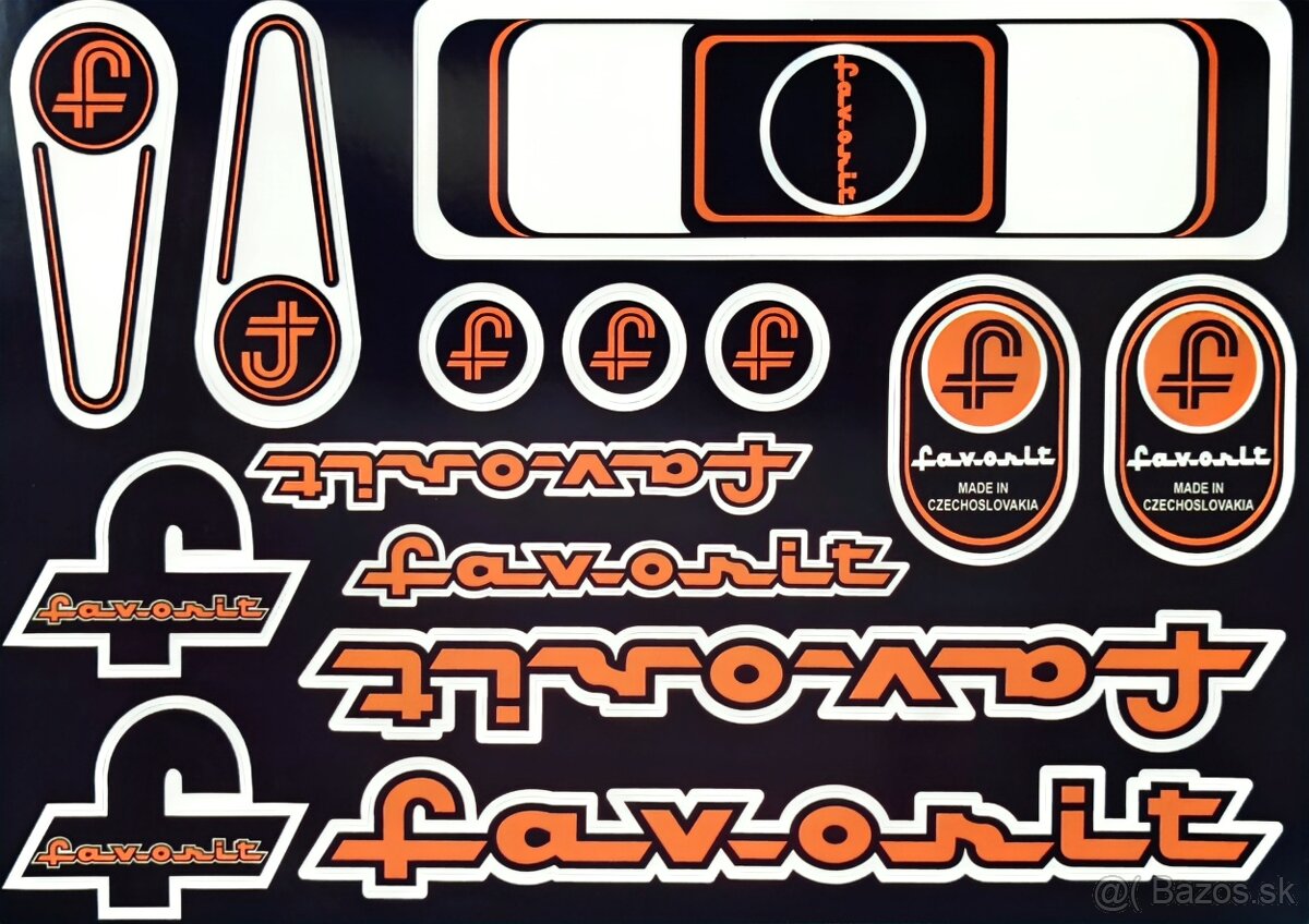 Predám nálepky Favorit a Eska - 7